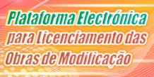 Plataforma Electrónica para Licenciamento das Obras de Modificação